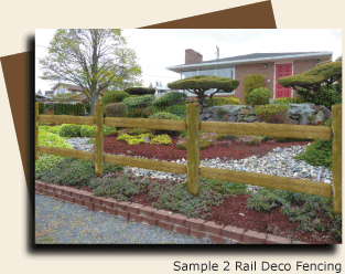Sample 2 Rail Deco Fencing
